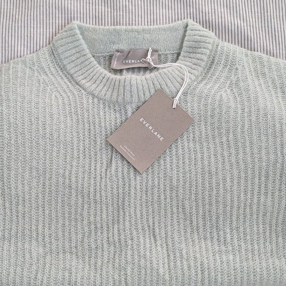 Everlane The Alpaca Crew - Lily Pad, XXS - Picture 5 of 5